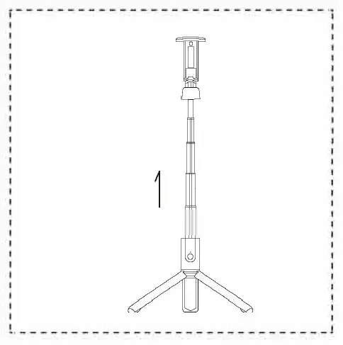 simorr ST20 Pro Portable Selfie Stick Tripod FIG 6