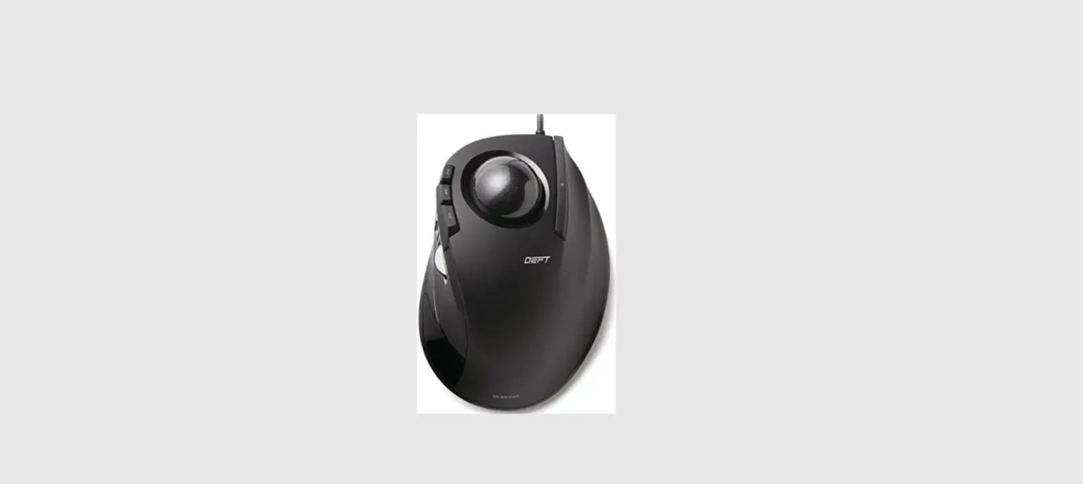 Elecom M-dt2ur Wired Trackball Mouse Instruction Manual