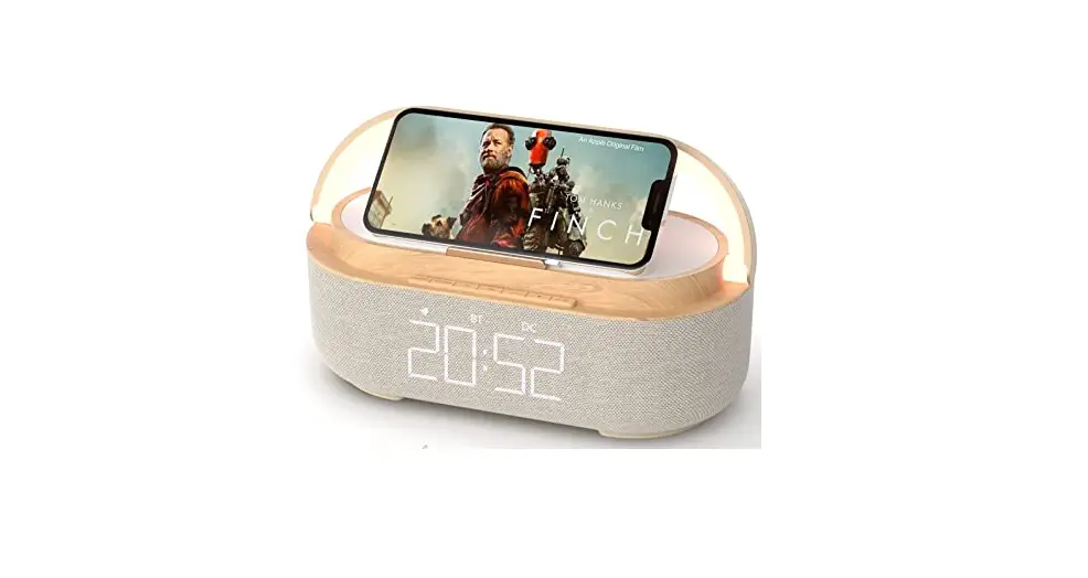 Colsur S29 Digital Alarm Clock Radio With Bluetooth Speaker And Charger Instruction Manual