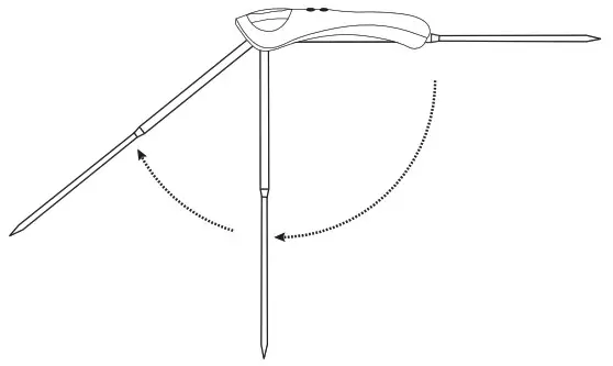 Polder THM 390 Deluxe Safe Serve Instant Read Thermometer - install