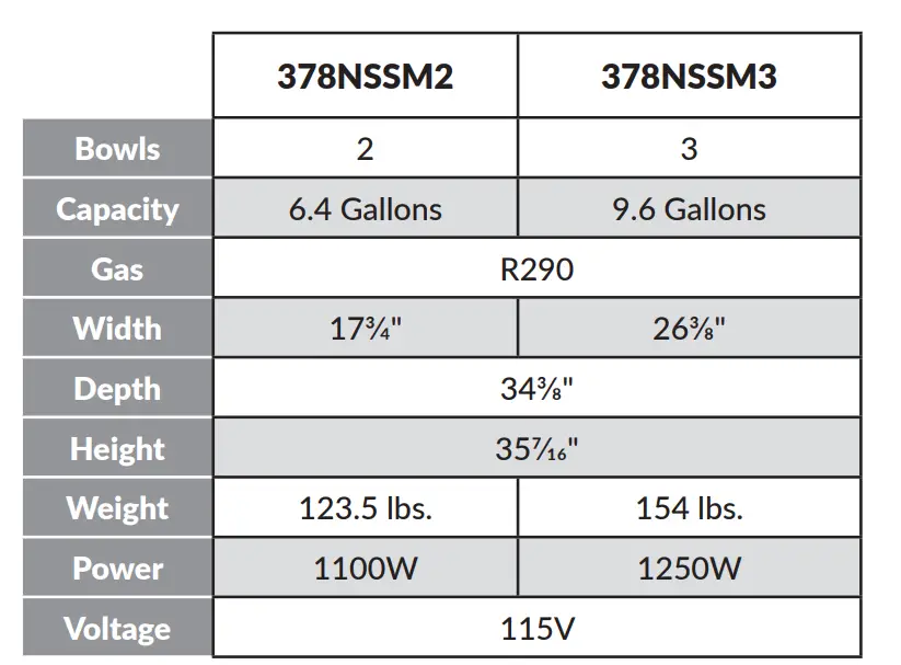 NARVON 378NSSM2 FROZEN BEVERAGE DISPENSERS fig 1