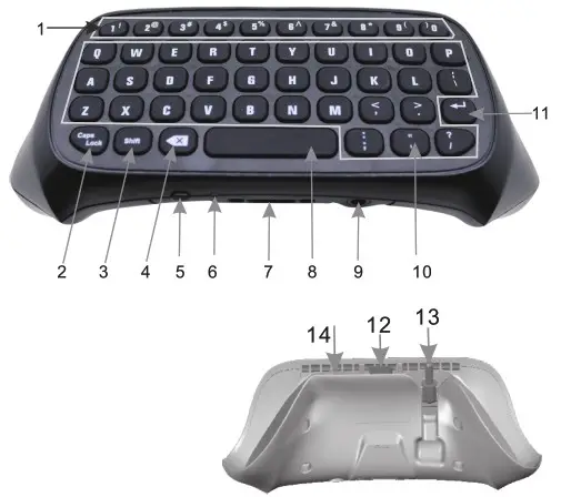 SHENZHEN TYX 586S Wireless Keyboard - . . Product Pictures 2