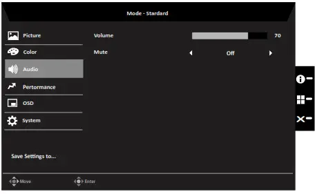 Acer LCD Monitor - Audio