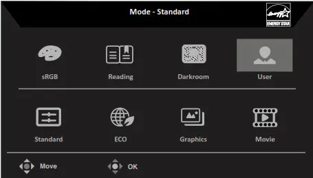 Acer LCD Monitor - Hot key1