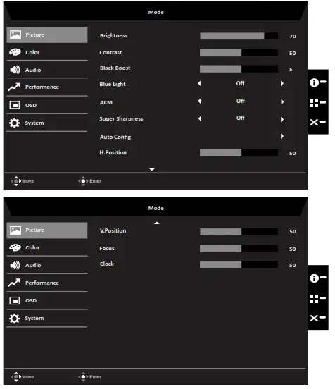 Acer LCD Monitor - Picture