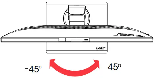Acer LCD Monitor - Swivel