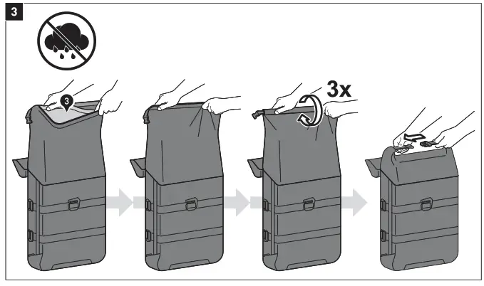 SW-MOTECH HTA.19.806.10000 SLC Side Pannier Holder - 13