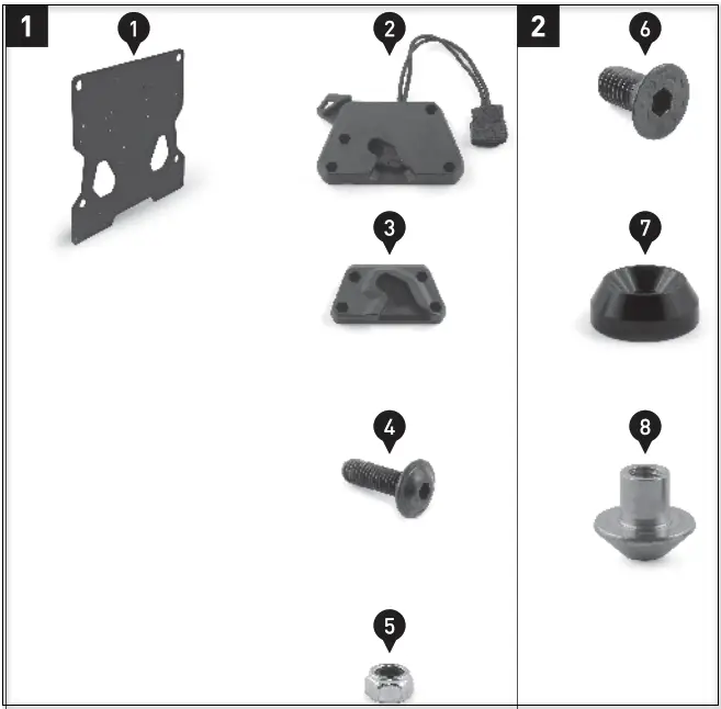 SW-MOTECH HTA.19.806.10000 SLC Side Pannier Holder - FIG2