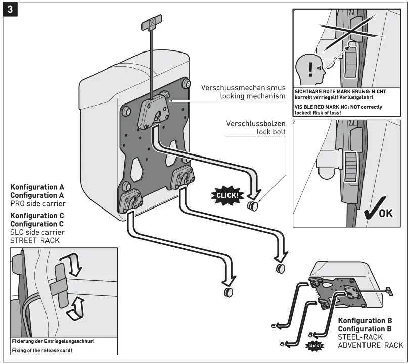 SW-MOTECH HTA.19.806.10000 SLC Side Pannier Holder - FIG8