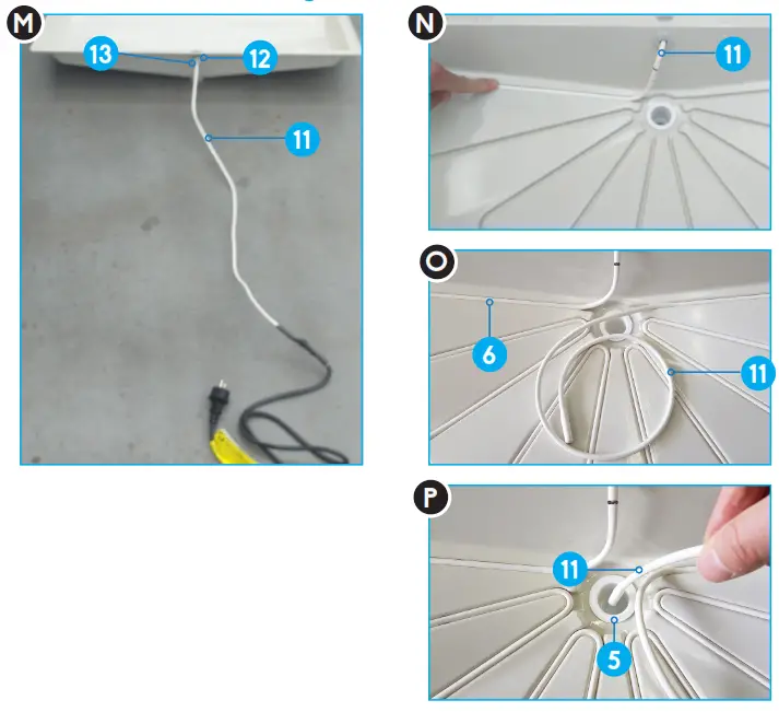 Tecnosystemi 11100100F Condensate Gathering Basin - OSAT COMPONENT6