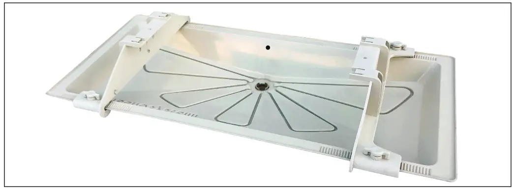 Tecnosystemi 11100100F Condensate Gathering Basin - fig