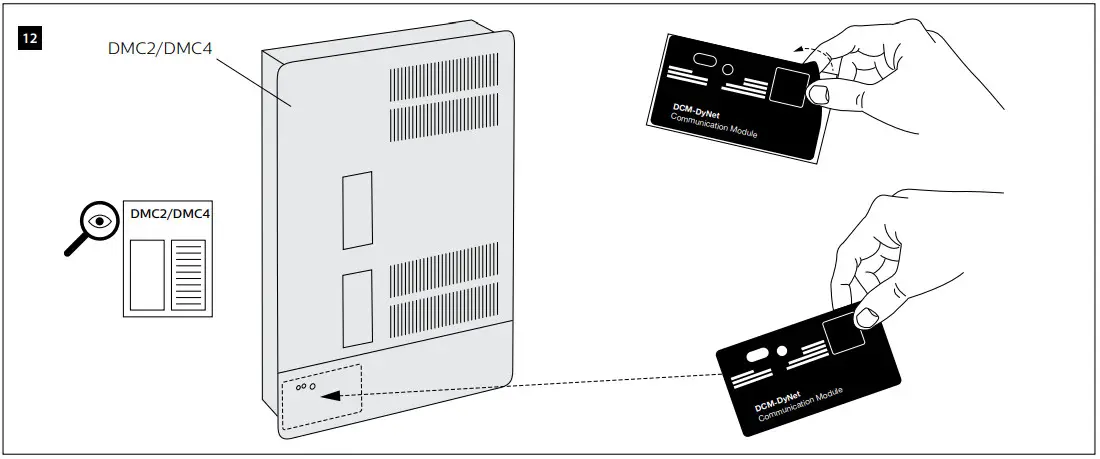 PHILIPS Dynalite DMC4 UL DCM DyNet Communication Module - fig 10