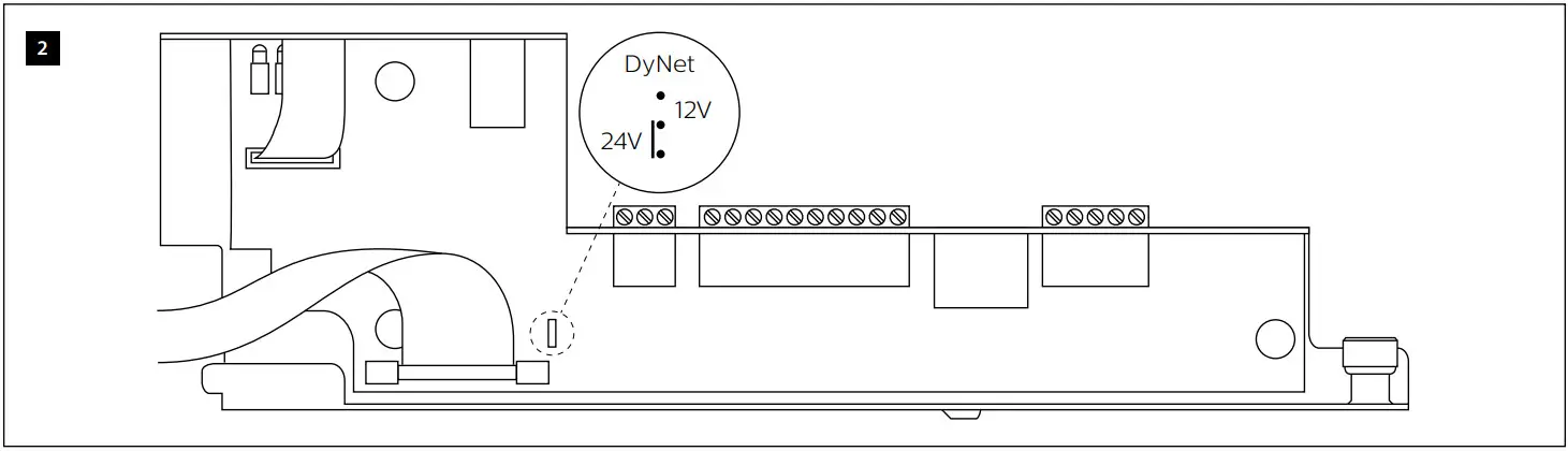 PHILIPS Dynalite DMC4 UL DCM DyNet Communication Module - fig 3