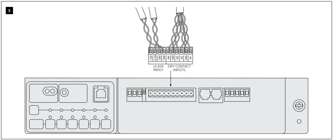 PHILIPS Dynalite DMC4 UL DCM DyNet Communication Module - fig 6v