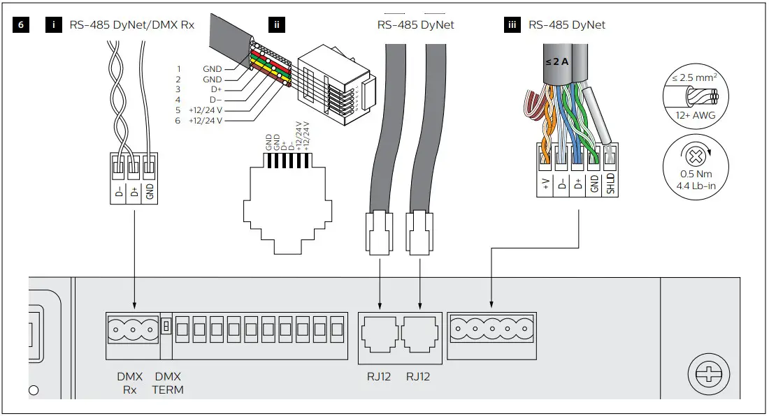 PHILIPS Dynalite DMC4 UL DCM DyNet Communication Module - fig 7
