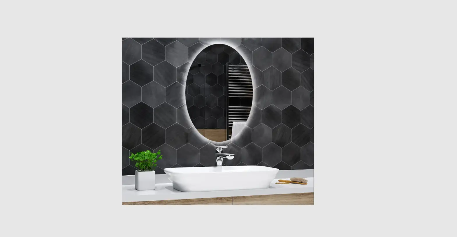 Netrauta Fi 123995 Led Mirror Frost Lux 600x700 Chrome With Socket Instruction Manual