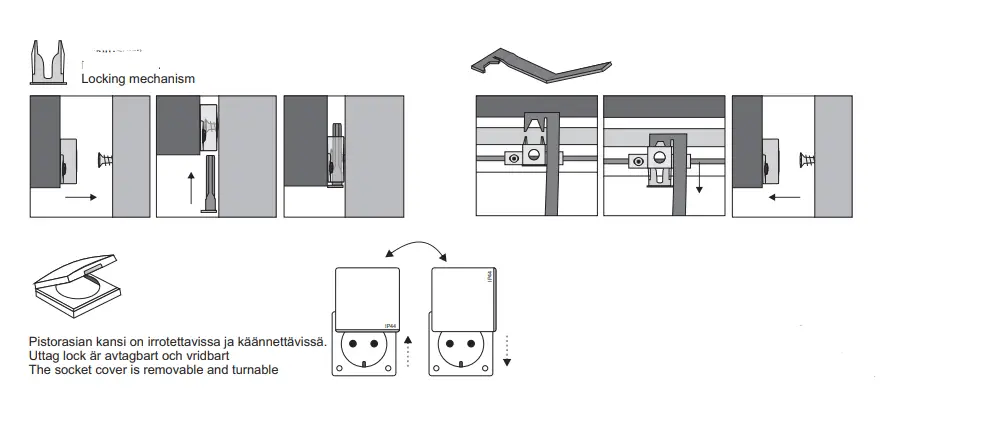 NETRAUTA FI 123995 LED Mirror Frost Lux 600x700 Chrome with Socket fig 5