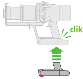 dyson Vacuum Cleaner - Changing your battery 2