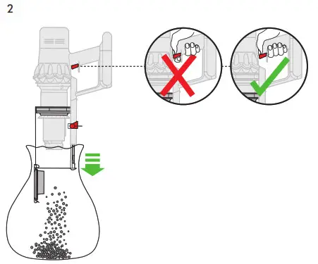 dyson Vacuum Cleaner - Emptying your clear bin 2