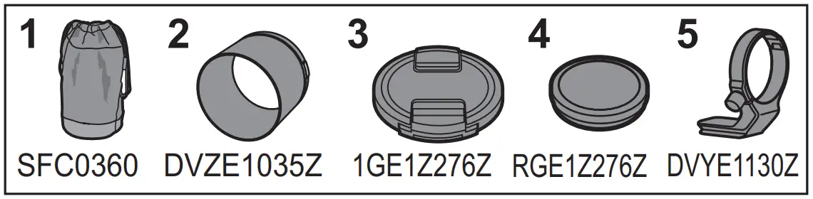 Supplied Accessories