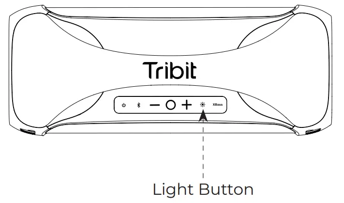 Tribit BTS25 Wireless Party Speaker STORMBOX BLAST - Lighting Atmosphere Effect