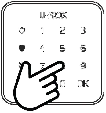 U-PROX G1 Wireless Touch Mini Keypad 34