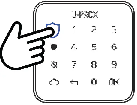 U-PROX G1 Wireless Touch Mini Keypad 38