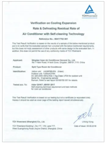 Haier AS35XCAHRA Air conditioner EXPERT Plus DC Inverter Super-24