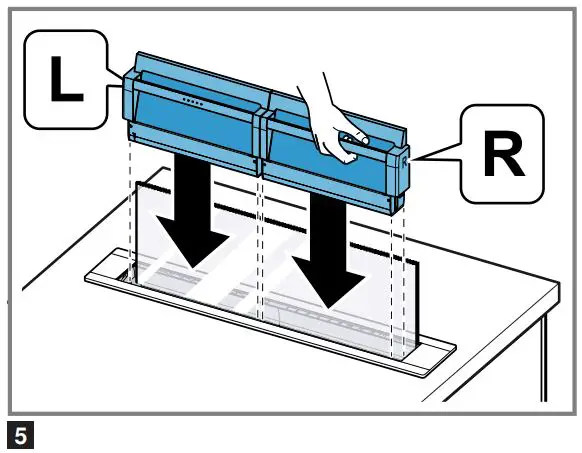 BOSCH Worktop Solutions Longlife Recirculation Set Instructions - How to use