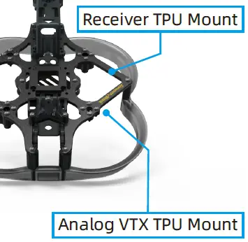 SpeedyBee Flex25 2.5-inch Frame Kit 18