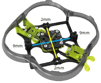 SpeedyBee Flex25 2.5-inch Frame Kit 19