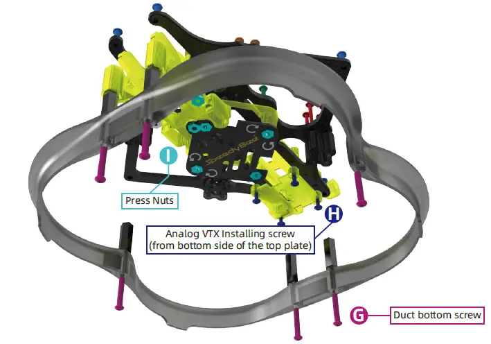 SpeedyBee Flex25 2.5-inch Frame Kit 20