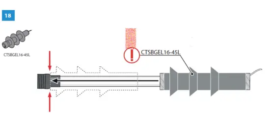 ENSTO COT1.4202L Cold Shrink Outdoor Termination-21