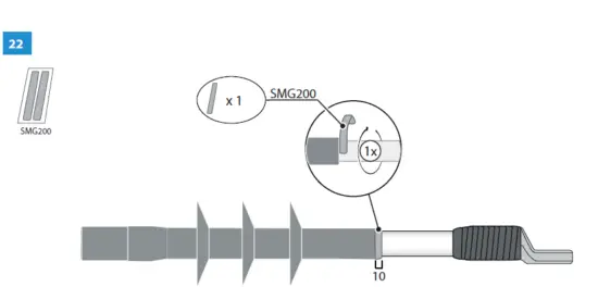 ENSTO COT1.4202L Cold Shrink Outdoor Termination-25
