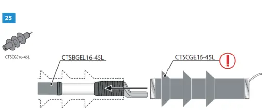 ENSTO COT1.4202L Cold Shrink Outdoor Termination-28