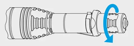 ARMYTEK VIKING PRO Tactical Flashlight - Figure 1