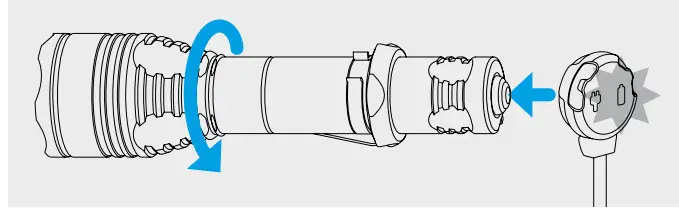 ARMYTEK VIKING PRO Tactical Flashlight - Figure 2