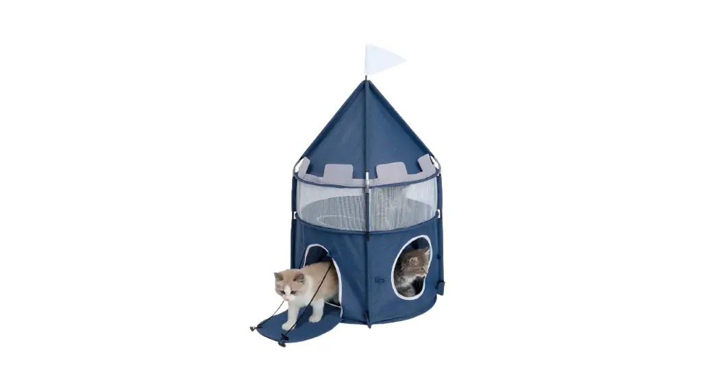 Catit 42003 Vesper Foldable 2-level Cat Castle Instructions