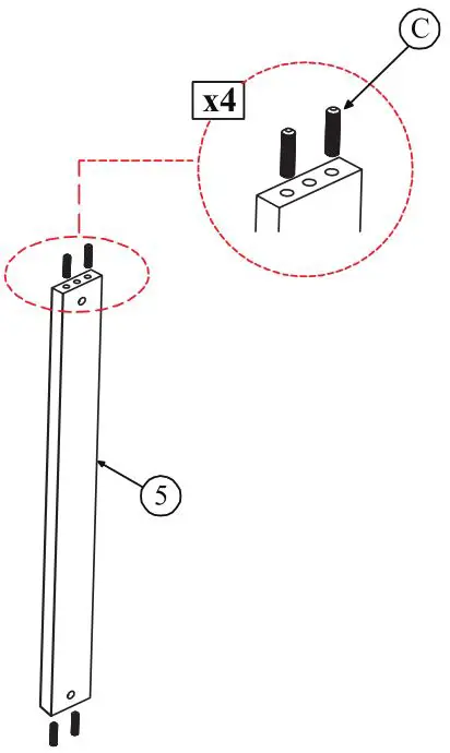 Levine 194S1138BR Accent Chair - Step 1
