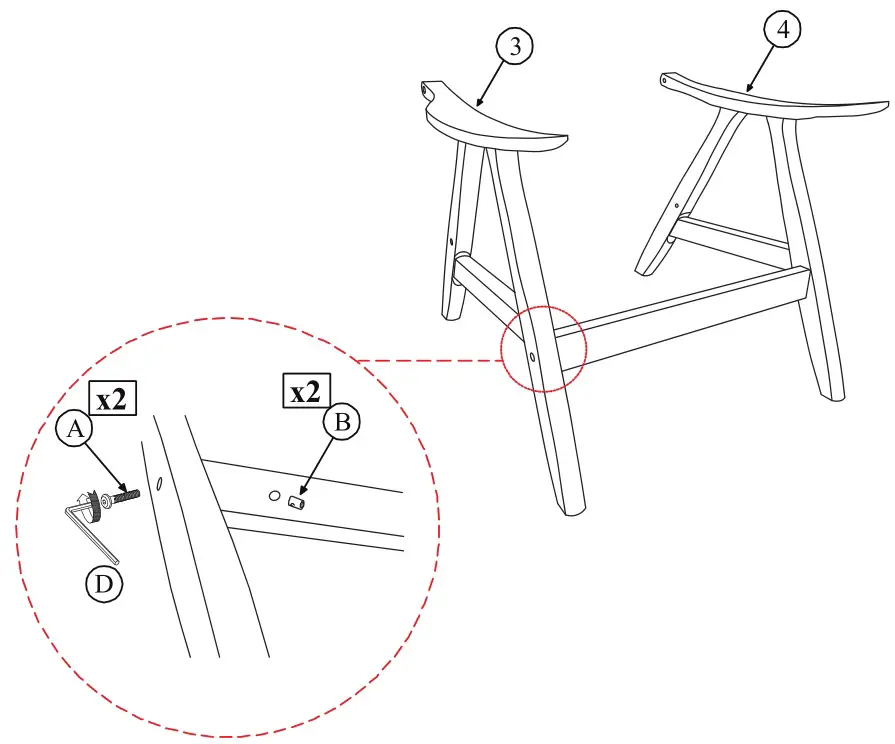 Levine 194S1138BR Accent Chair - Step 2