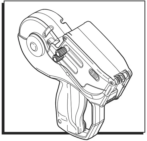 ULINE H-992 MONARCH 1135 Two Line Label - Cover