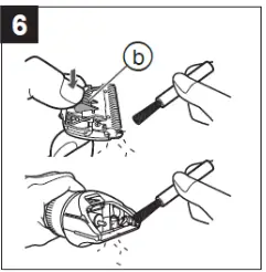 Panasonic ER-CTW1 Trimmer Head-12