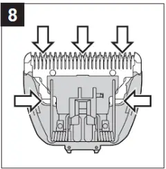 Panasonic ER-CTW1 Trimmer Head-14