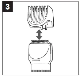 Panasonic ER-CTW1 Trimmer Head-9