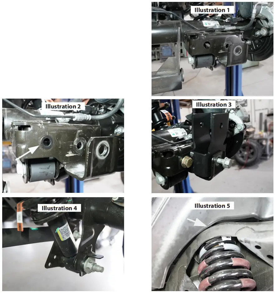 SUPERLIFT Suspension K1023 3 5 Inch UCA Front and Rear Suspension Lift Kit - Illustration 11