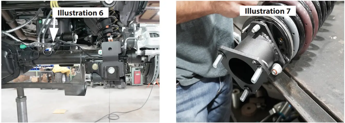 SUPERLIFT Suspension K1023 3 5 Inch UCA Front and Rear Suspension Lift Kit - Illustration 12