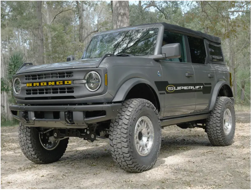 SUPERLIFT Suspension K1023 3 5 Inch UCA Front and Rear Suspension Lift Kit