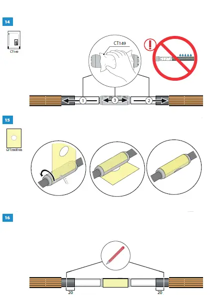 ENSTO CJH11.2405C Hybrid Junction Boxes 1-Wire-7