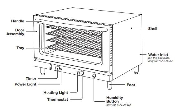 AVANTCO-177CO38M-Full-Size-Countertop-Convection-Oven-Fig-01