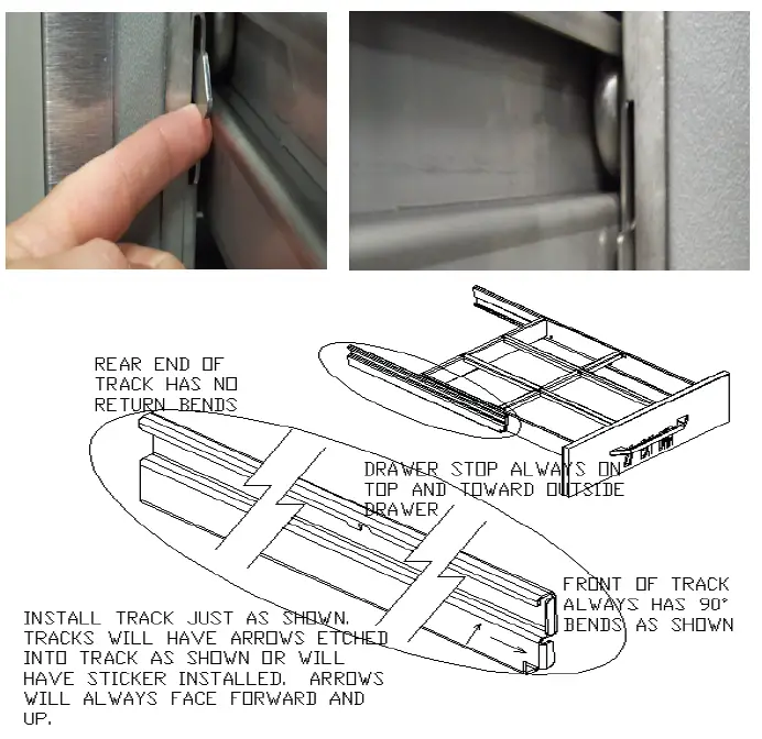 randell PP MNL1712 20000 Series Self-Contained Low Profile Equipment Tables fig 1